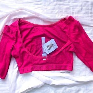 Savage X Fenty sleepwear crop top